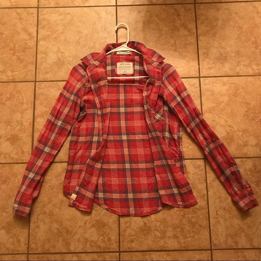 Amercombie and Fitch size S flannel
